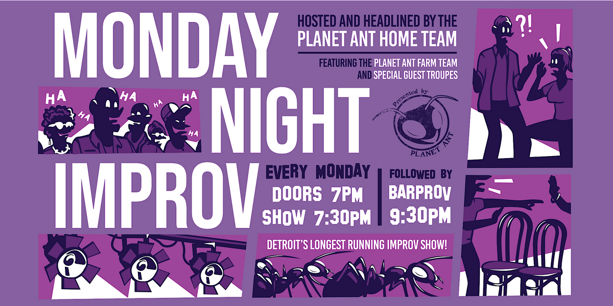 Monday Night Improv with the Planet Ant Home Team