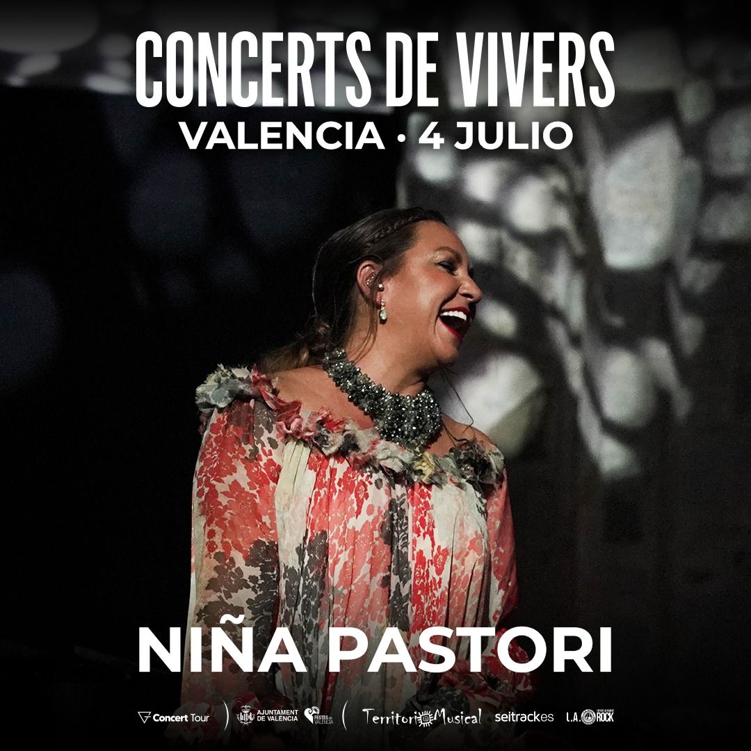 Ni\u00f1a Pastori - Concerts de Vivers - Valencia