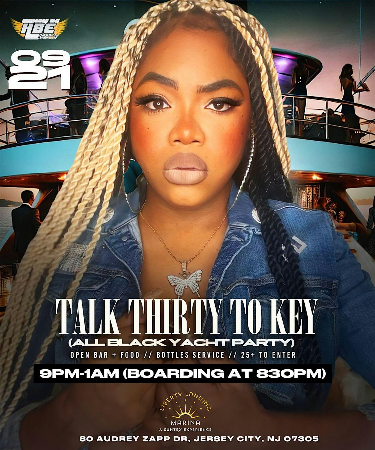 Talk Thirty to Key Yacht Party