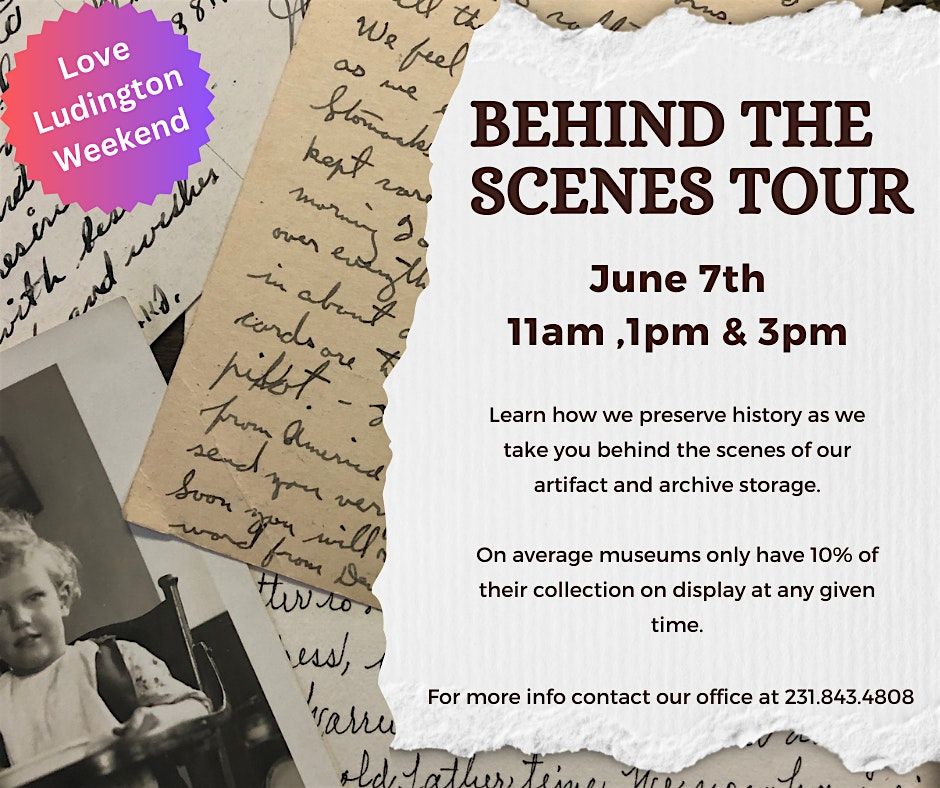 Behind-the-Scenes Archives Tour @ 3:00pm