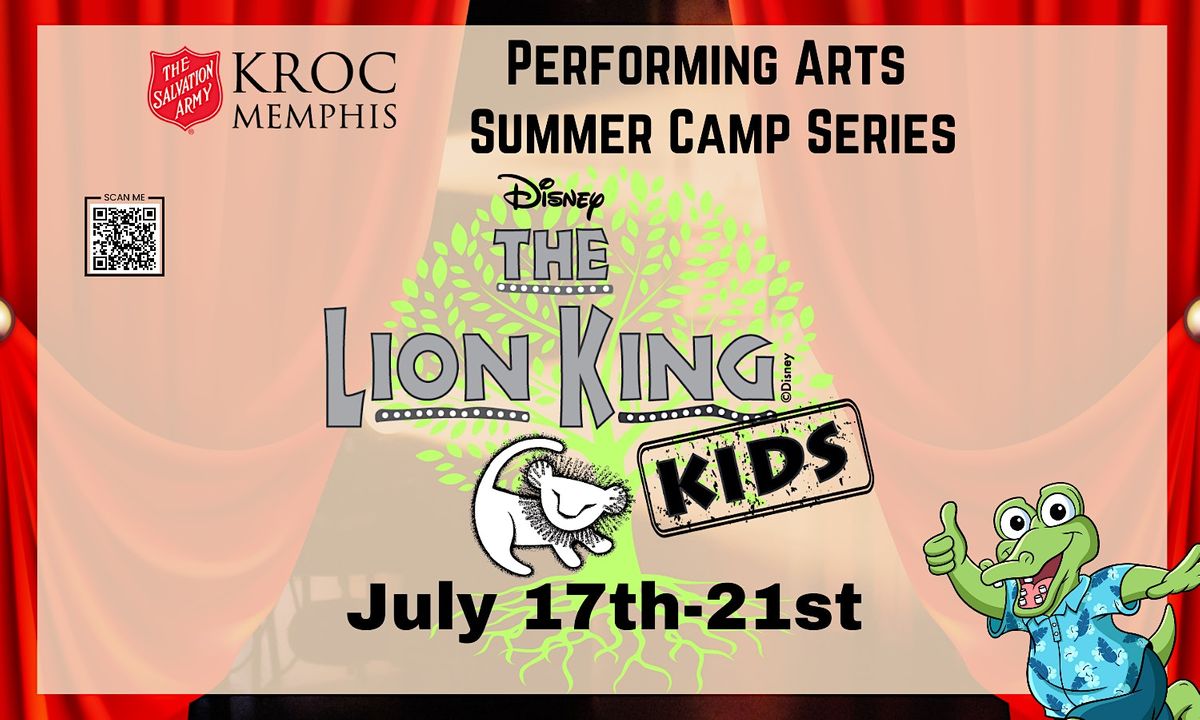 Lion King Kids Performing Arts Summer Camp Series Performance