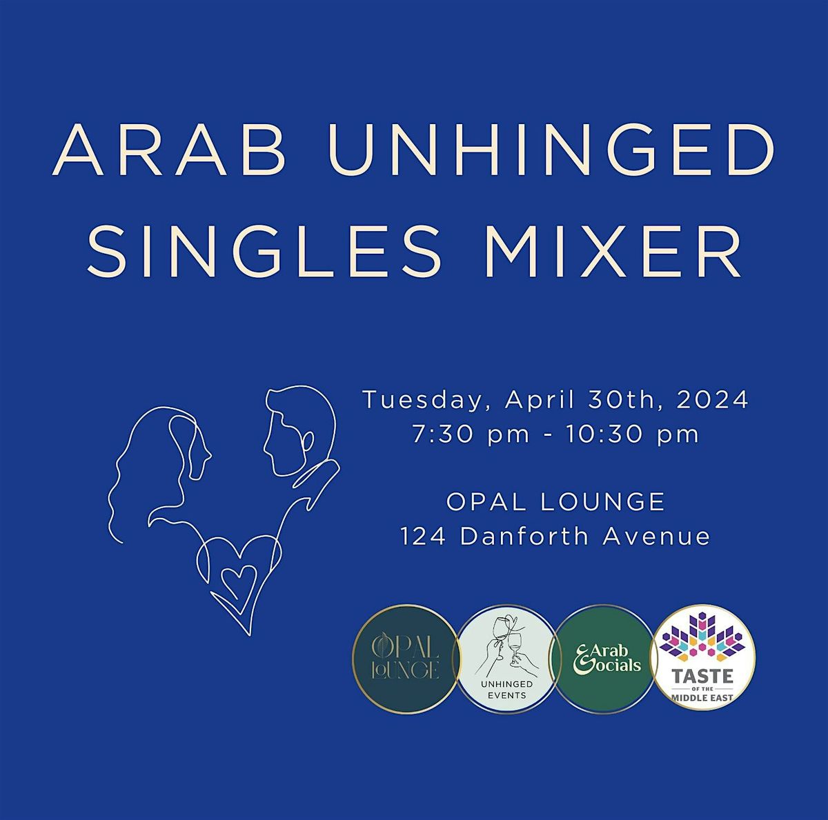 Toronto Singles Mixer: Unhinged - Arab Edition!