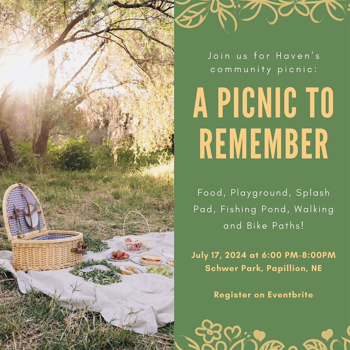 A Picnic to Remember: A Haven Community Picnic