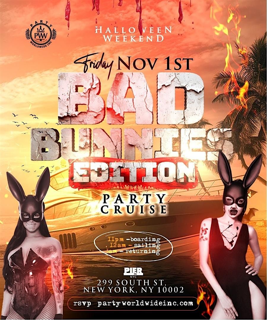 HALLOWEEN WEEKEND BAD BUNNIES EDITION @ PIER 36