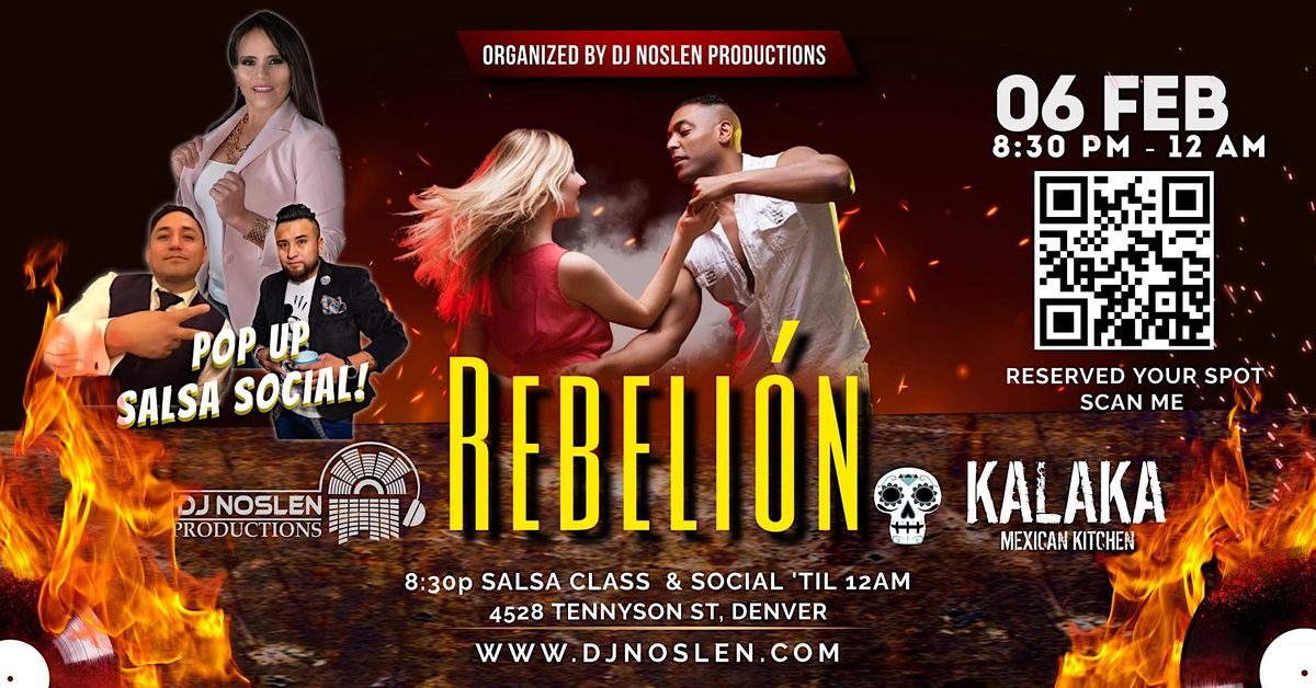 Rebelion Salsa Social Tuesday Feb06