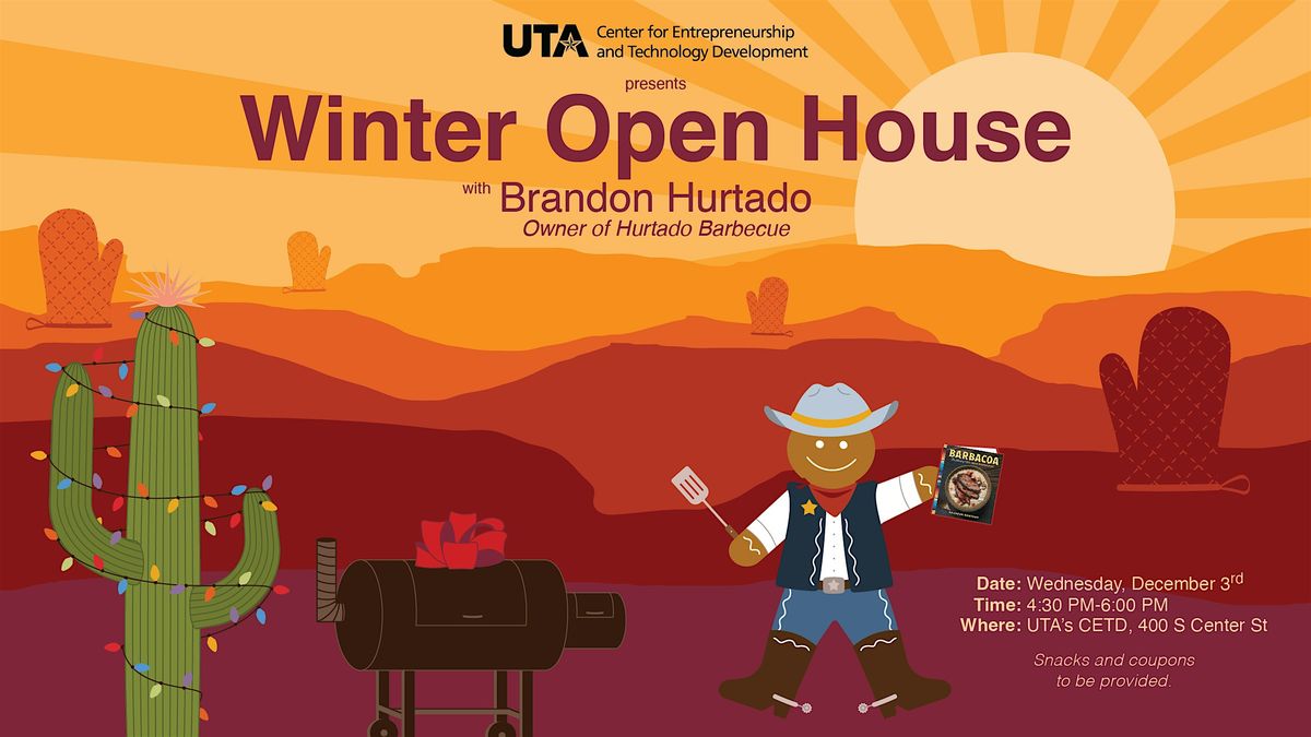 CETD Winter Open House with Brandon Hurtado