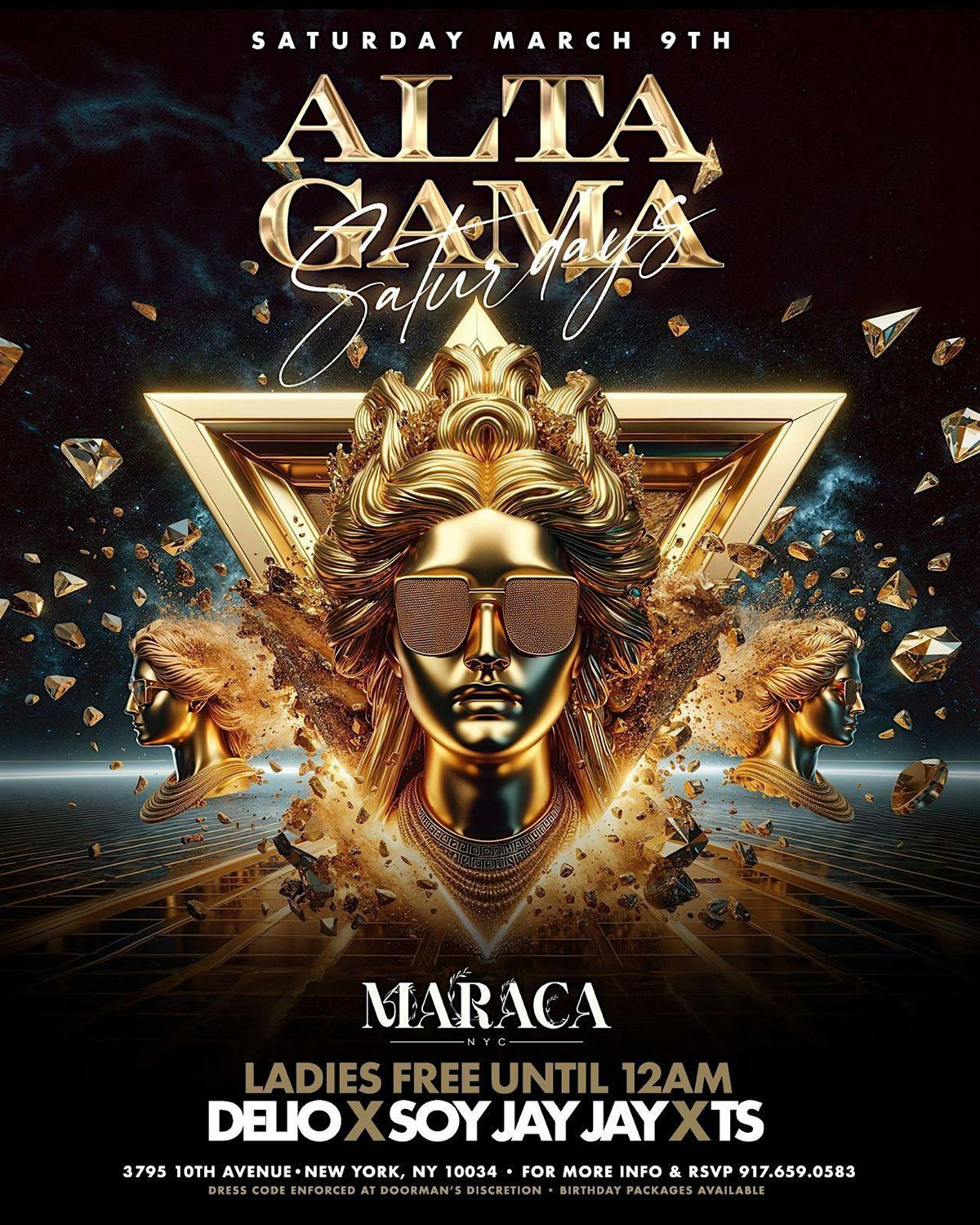 Alta Gama Saturdays Don Omar Concert After Party At Maraca NYC, Maraca