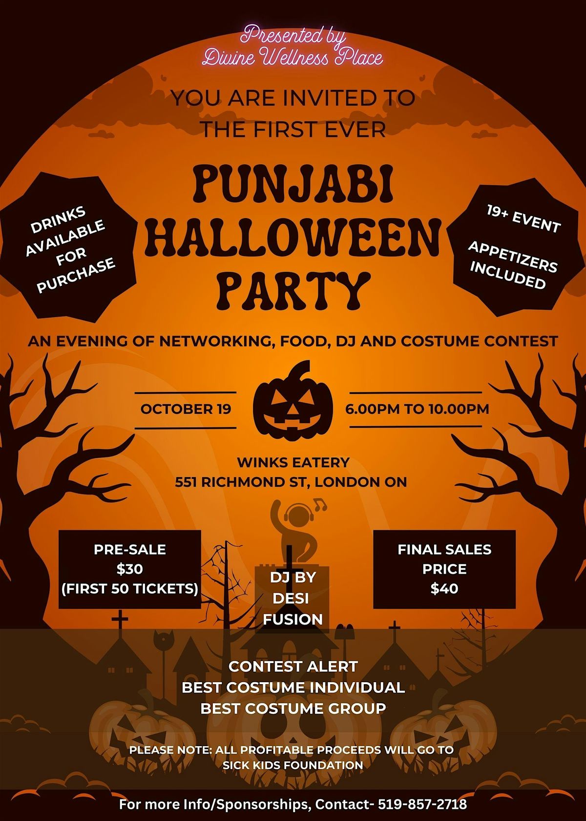 Punjabi Halloween Party