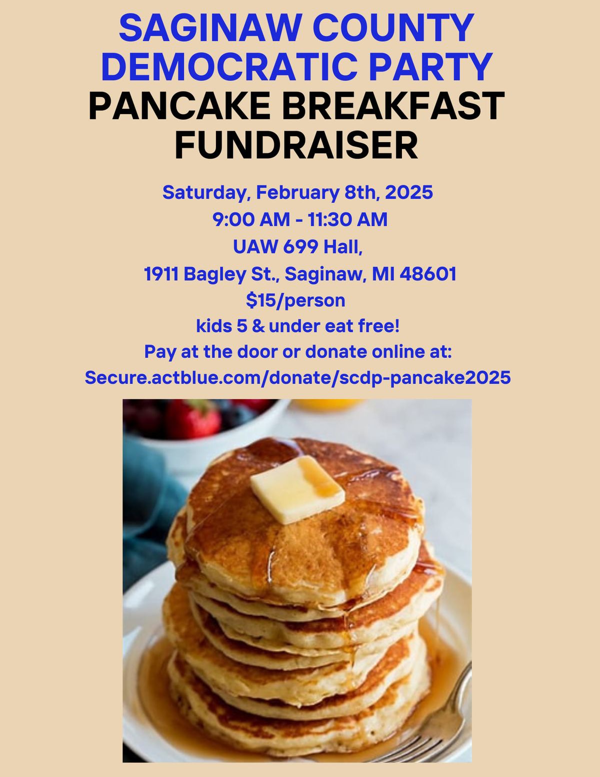 Annual Pancake Breakfast!