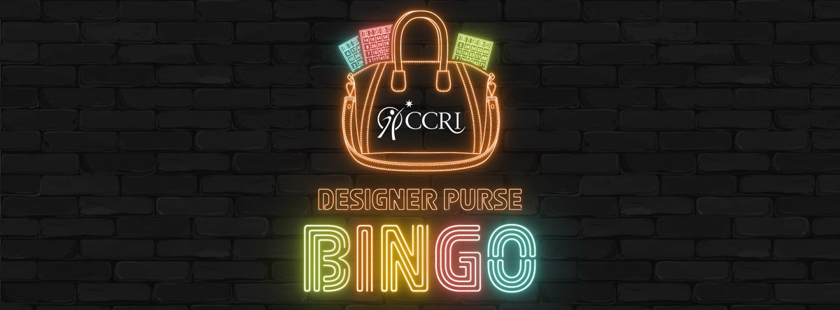 CCRI Designer Purse Bingo