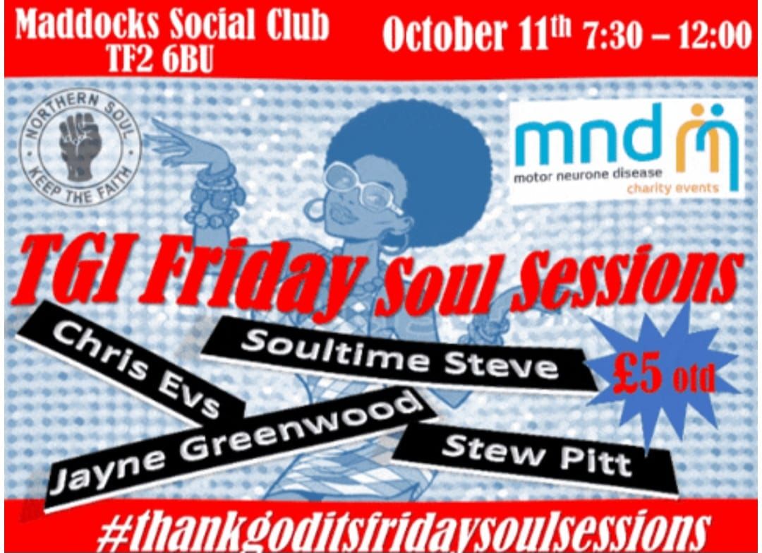 TGIF Charity Soul Night