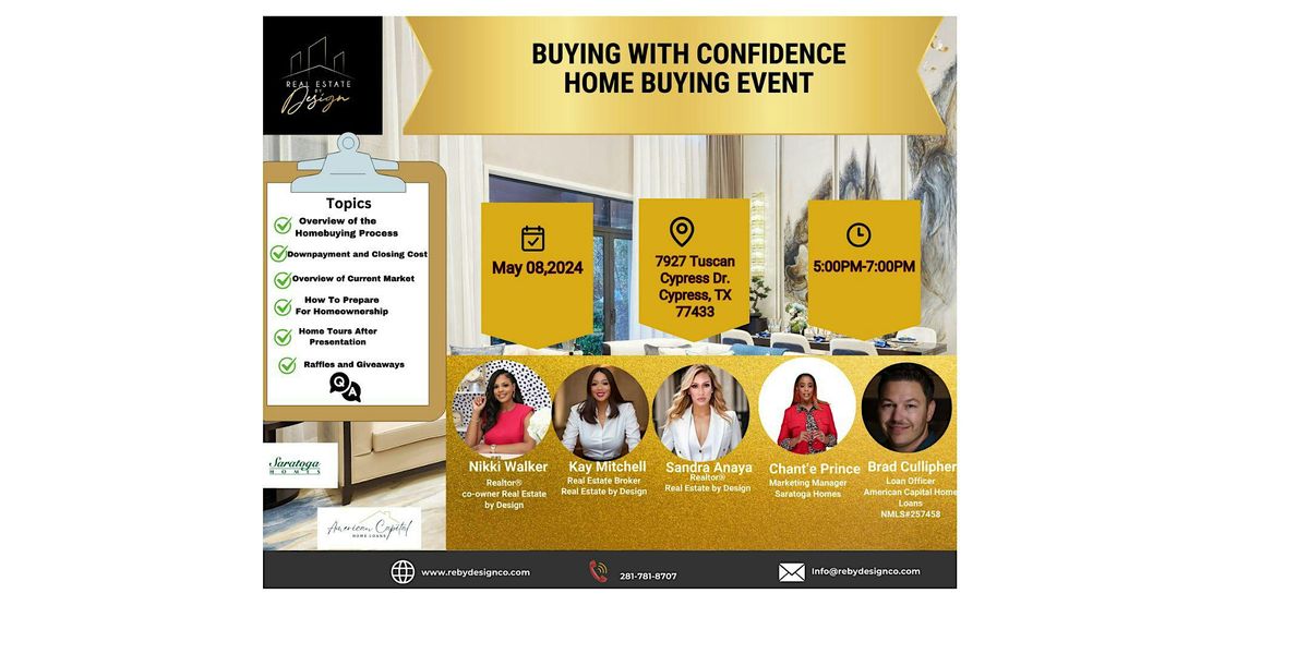 Buying With Confidence Home-Buying Event