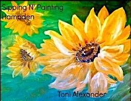 IN-STUDIO CLASS Giant Sunflowers Tues. Oct. 3rd 6:30pm $35