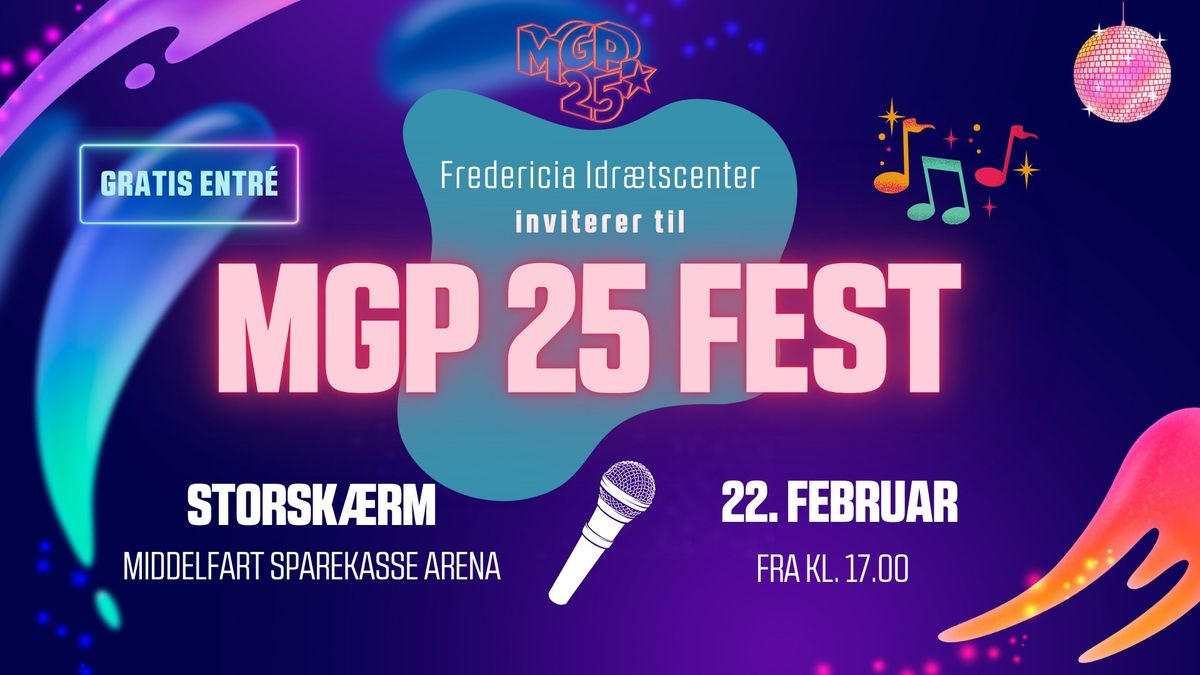 MGP25 fest + storsk\u00e6rm