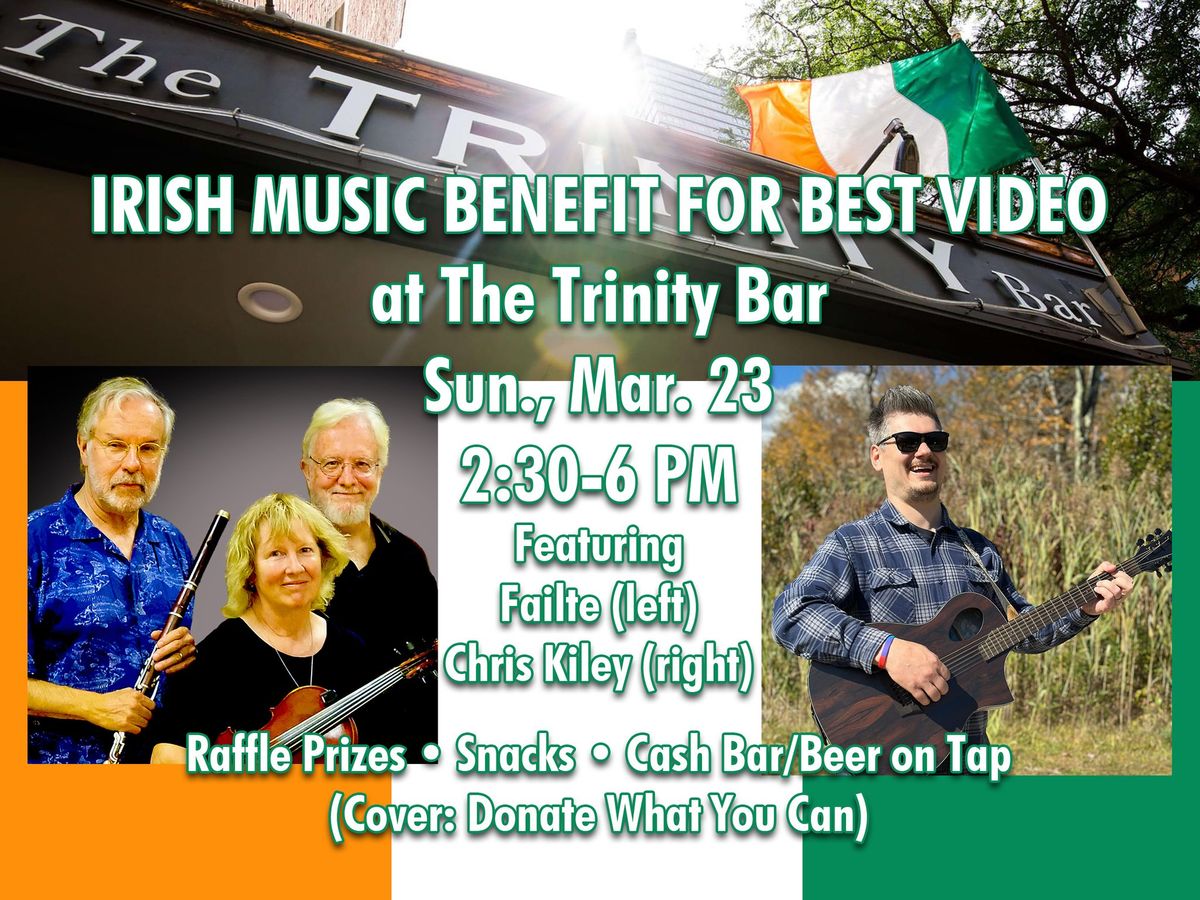 Irish Music Benefit for Best Video at The Trinity Bar in New Haven Mar. 23