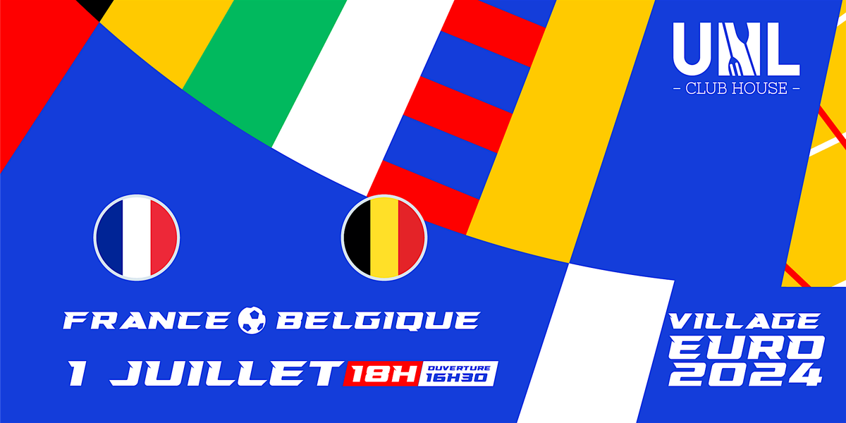 Euro Foot - France \/ Belgique - 8e de finale - UNL 2024