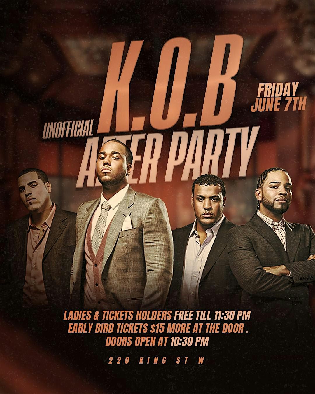 K.O.B Unofficial After Party!