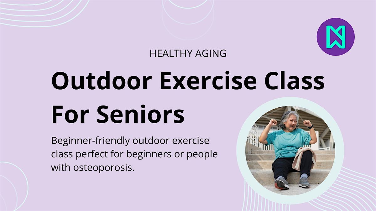 Outdoor Exercise Class for Seniors