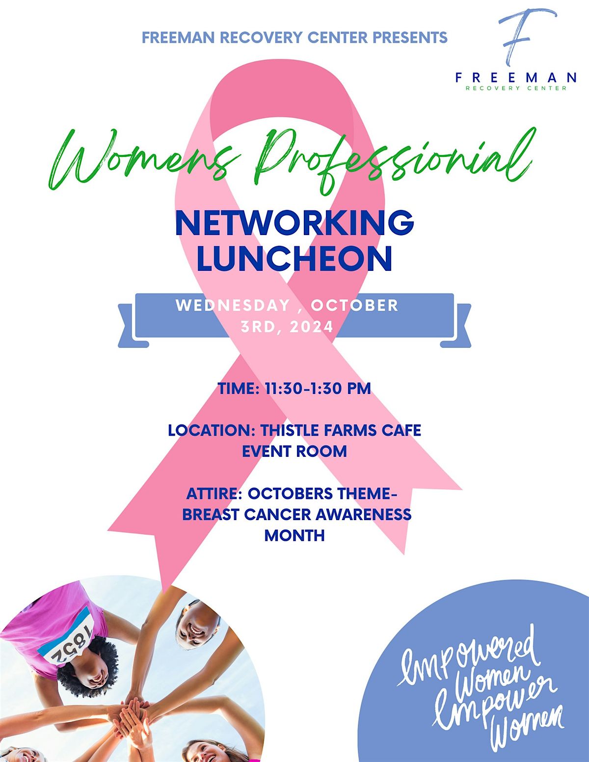 Women\u2019s Behavioral Healthcare Professionals Networking Luncheon