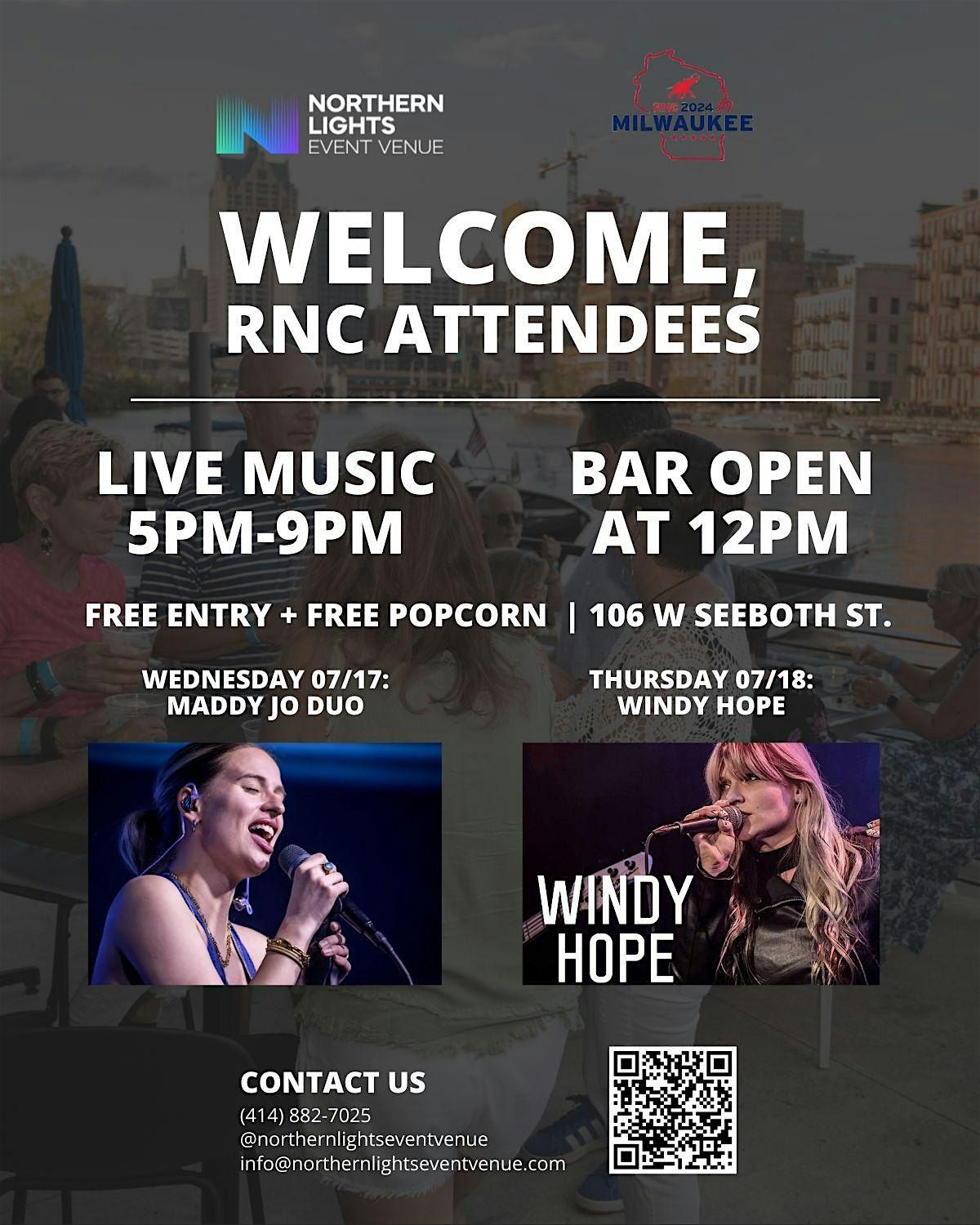 Northern Lights presents: RNC Live Music nights!
