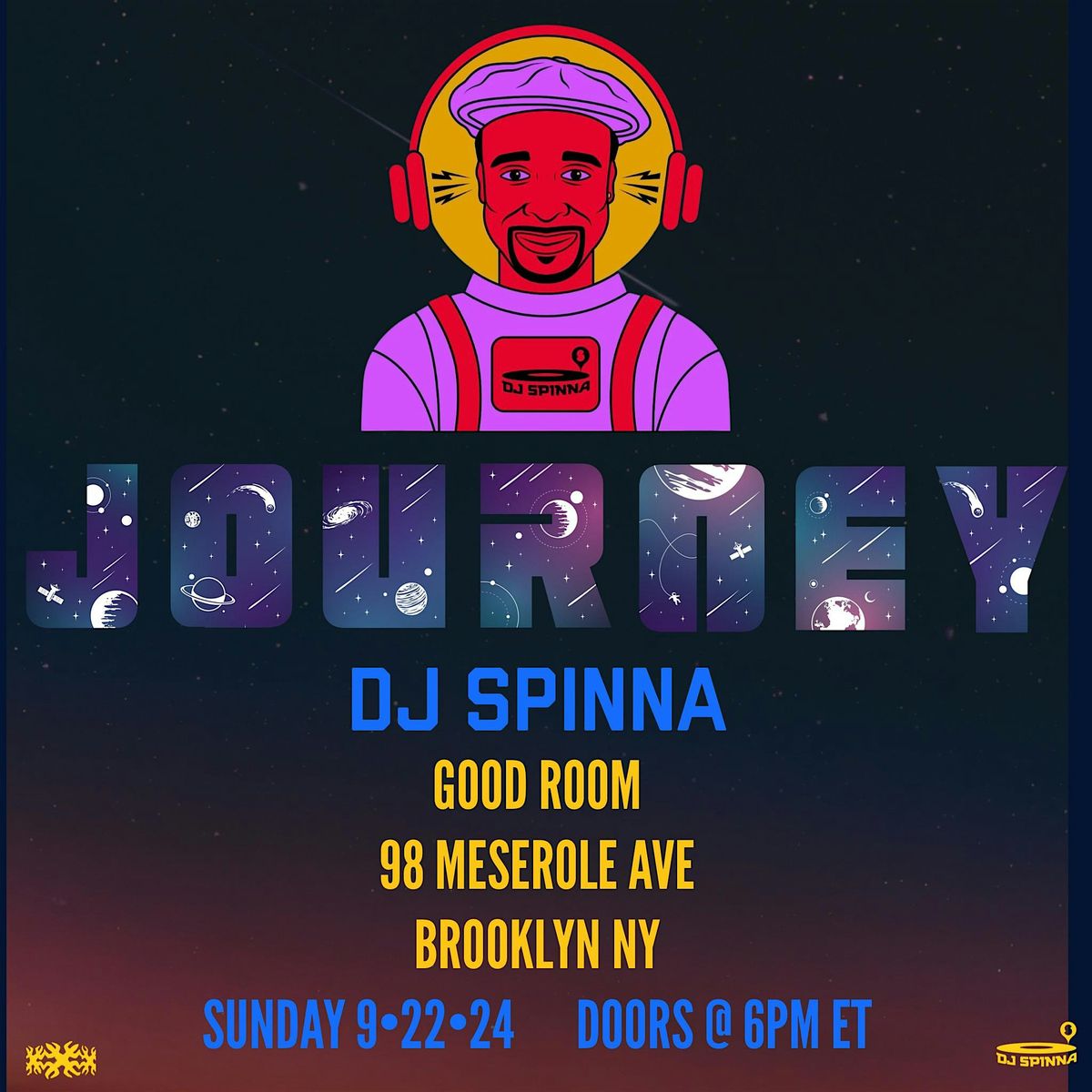 JOURNEY Party w\/ DJ SPINNA