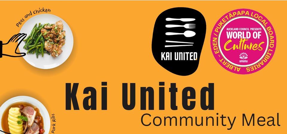 Kai United: Community Meal at Mt Roskill Library