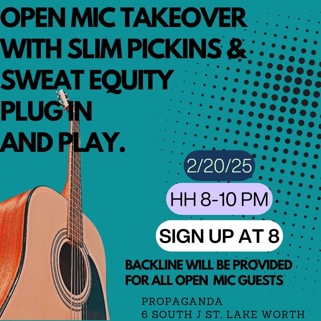 Open Mic Take Over