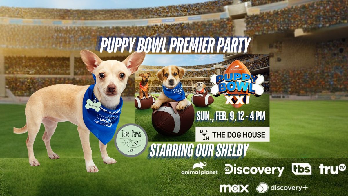 Puppy Bowl Premiere Party