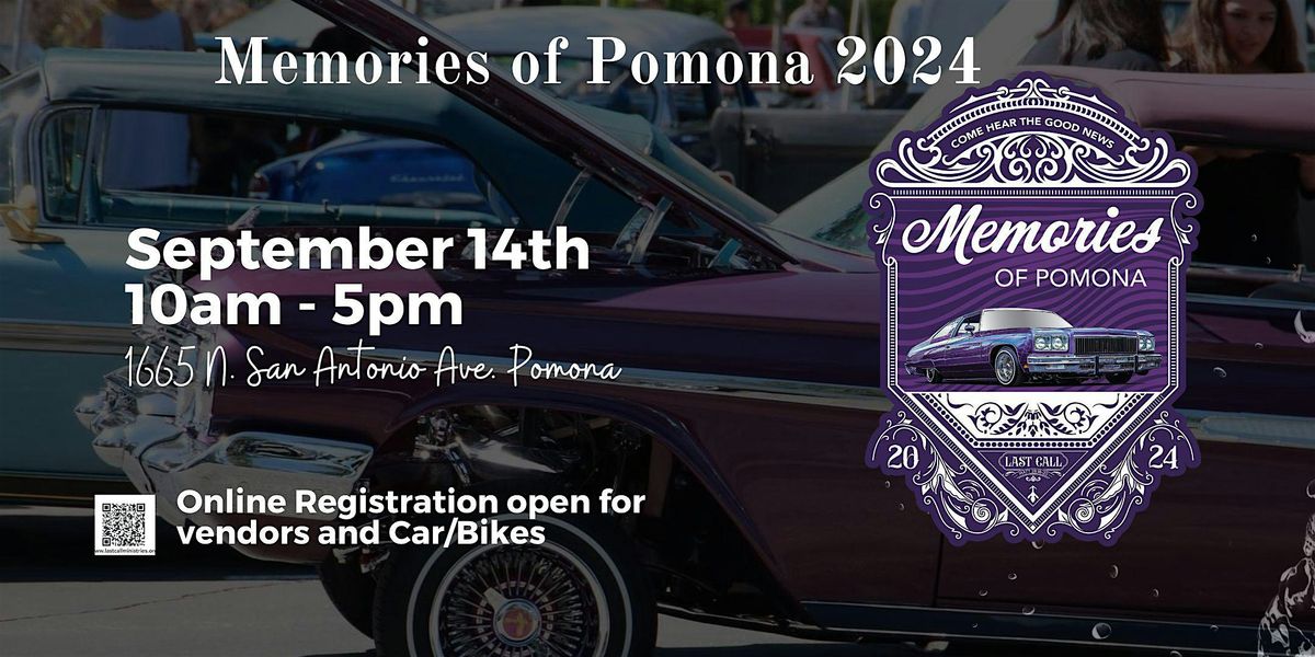 MEMORIES OF POMONA CAR SHOW