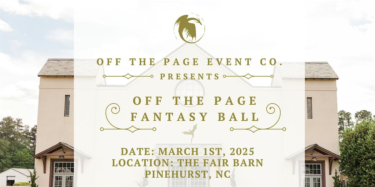 Off the Page Fantasy Ball