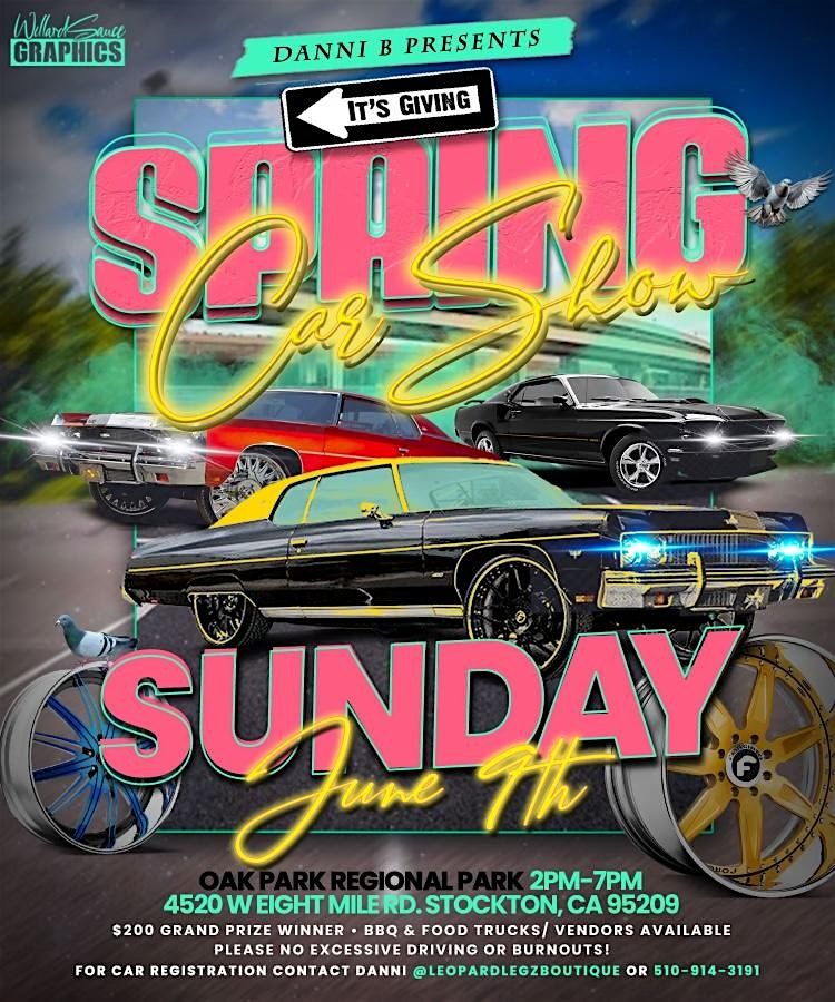 It\u2019s giving spring car show 2024