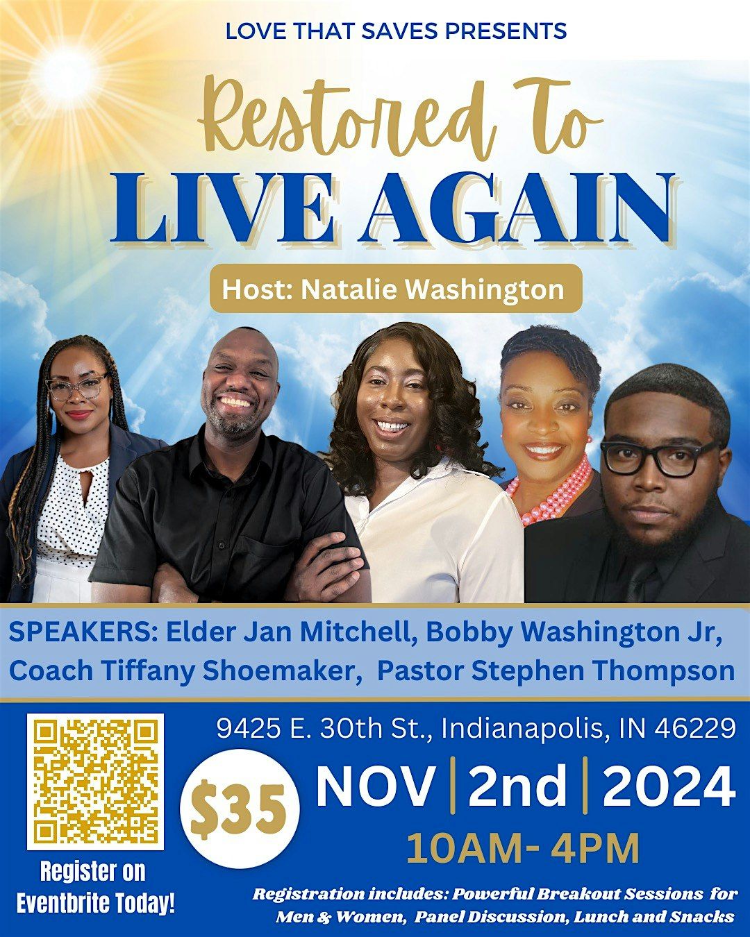 Restored to Live Again Seminar