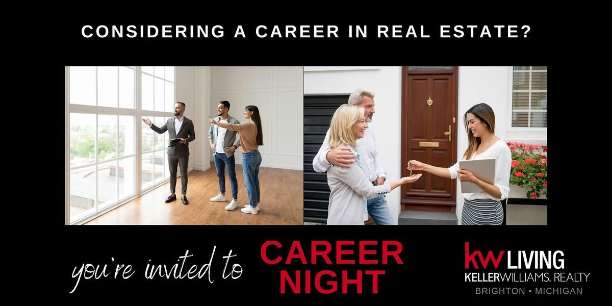 Real Estate Career Night \u2022 Keller Williams Living I Michigan