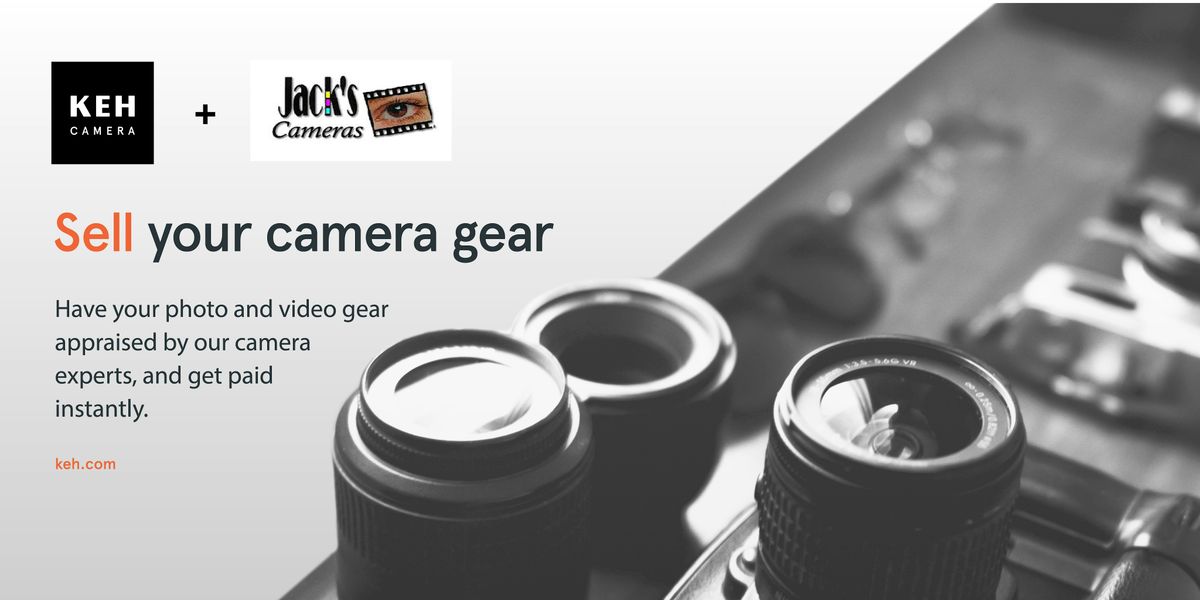 Sell your camera gear (free event) at Jack's Camera Exton