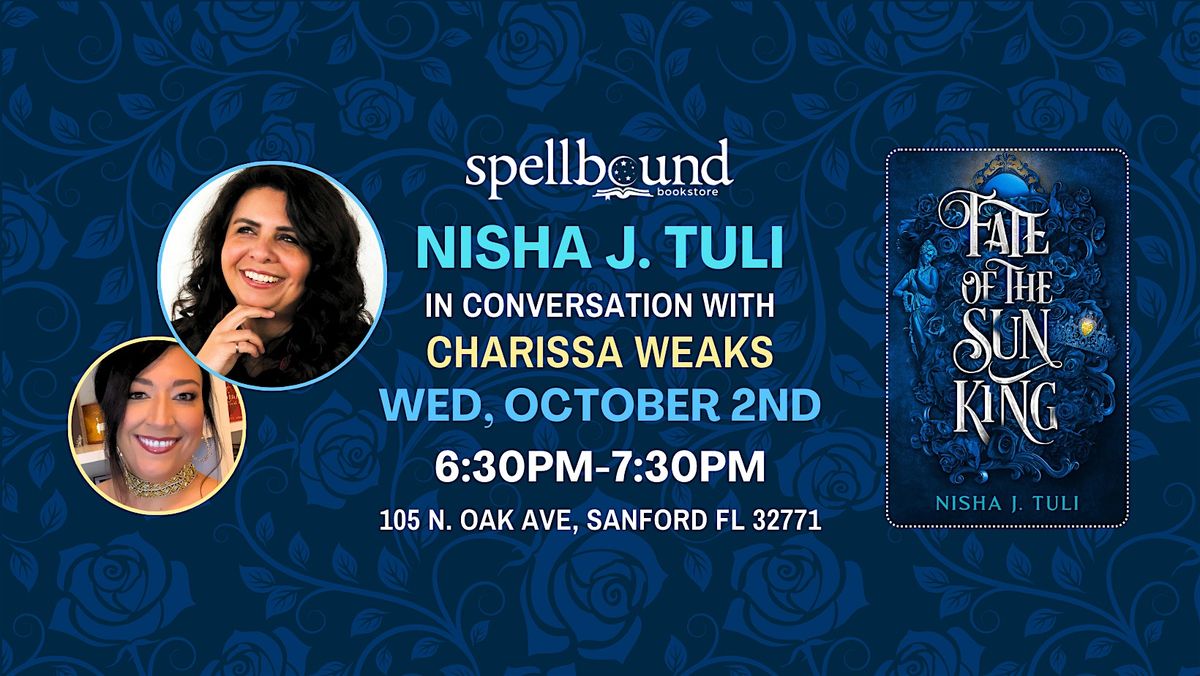 Nisha J. Tuli in conversation with Charissa Weaks