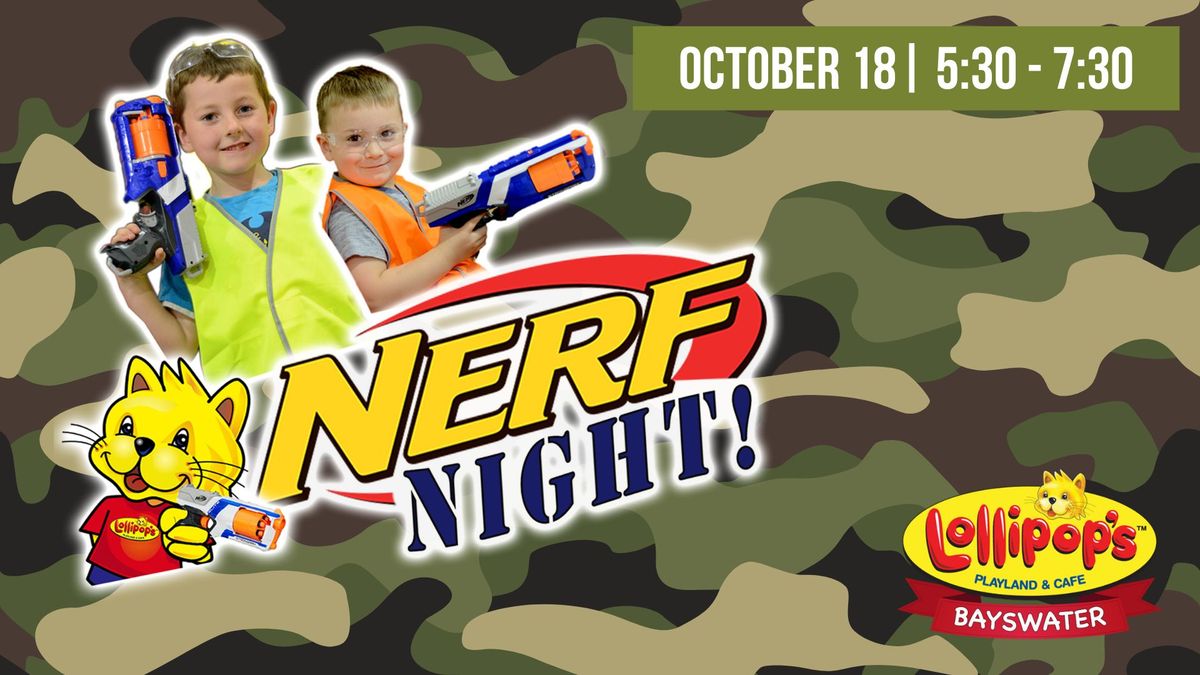 Nerf Night 18\/10\/2024