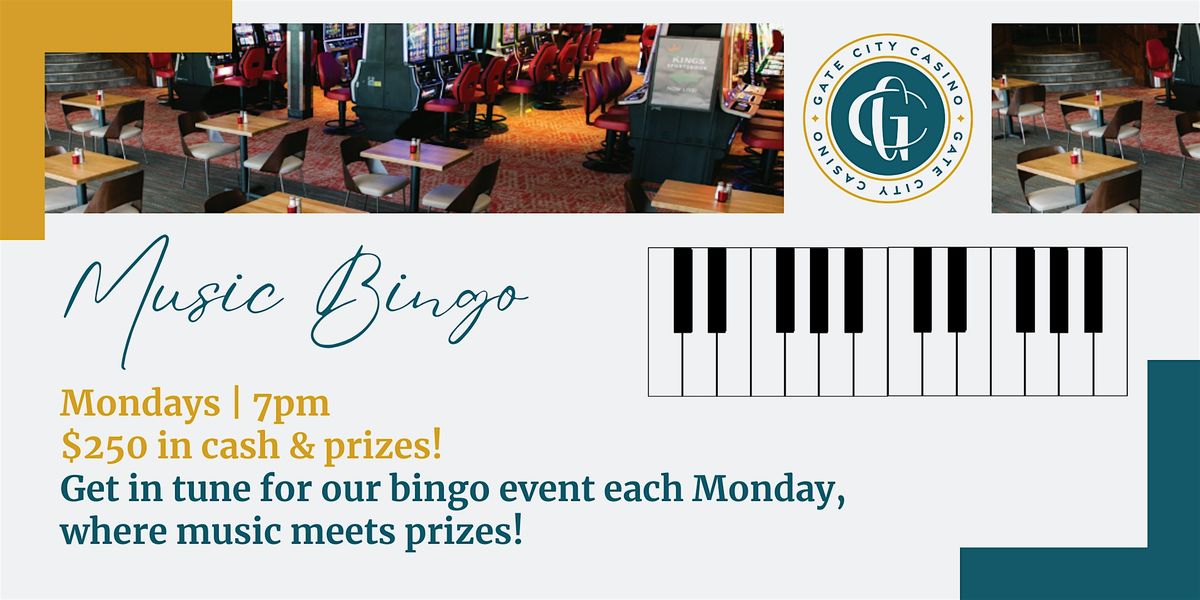 Music Bingo at Gate City Casino!