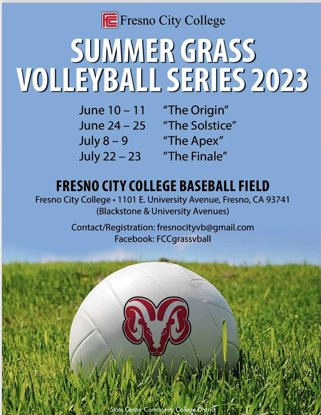 Summer Grass Volleyball Series - "The Apex" (Co-Ed)