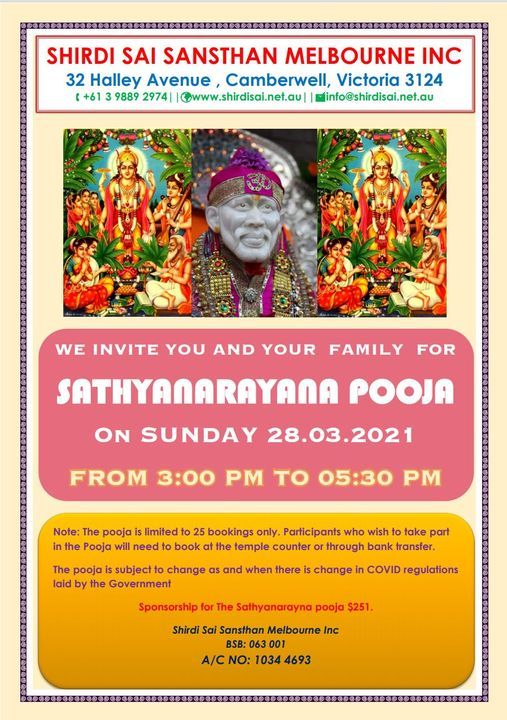 Satyanarayana Pooja