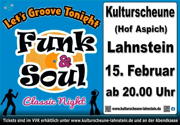 Funk & Soul Classic Night - Let`s Groove tonight