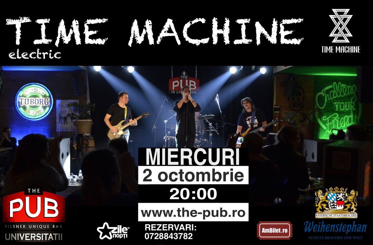 TIME MACHINE - electric la The PUB Trocadero