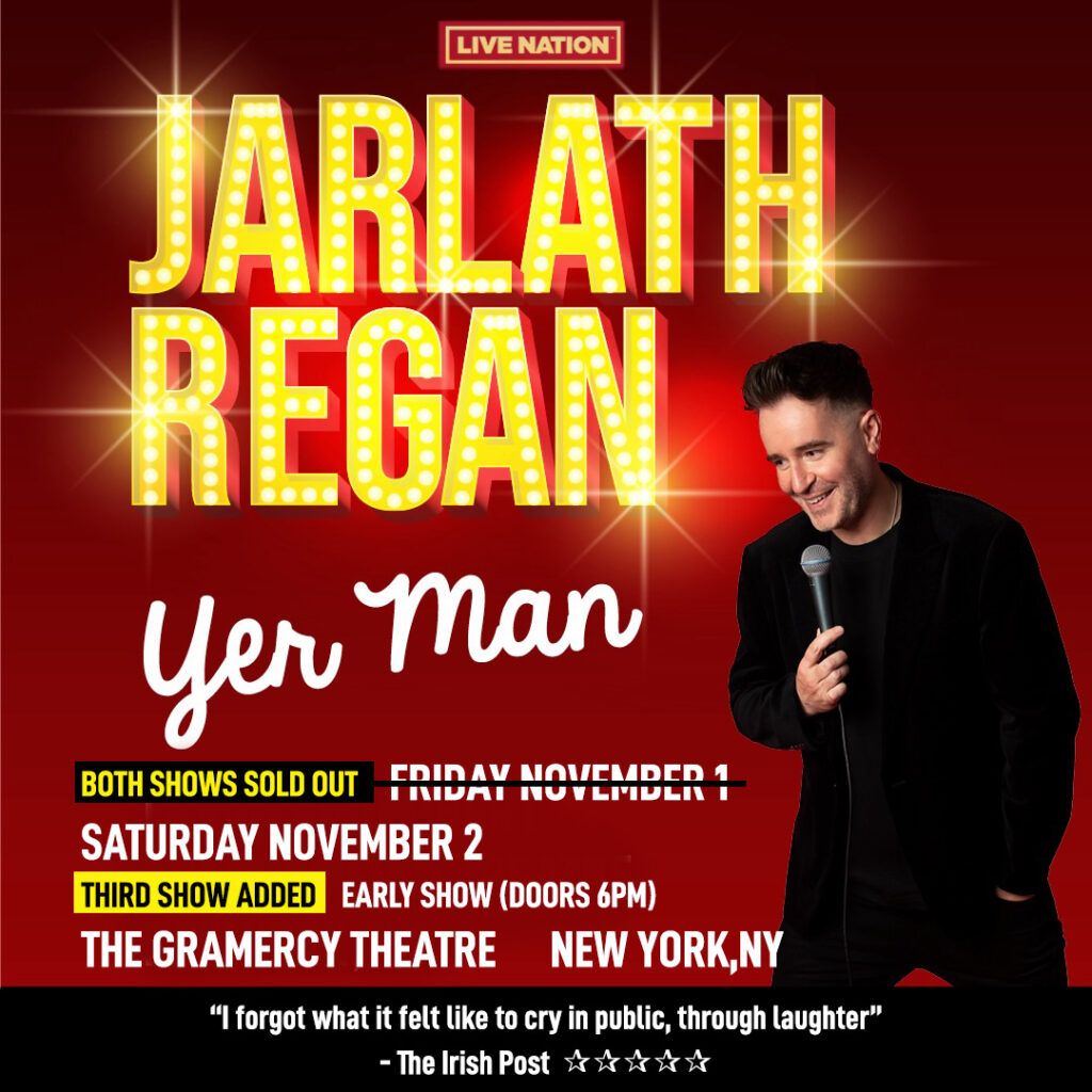 Jarlath Regan at Gramercy Theatre