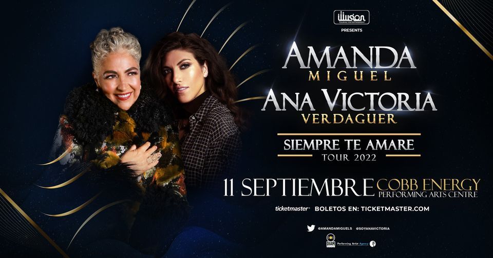 Amanda Miguel y Ana Victoria-Siempre Te Amar\u00e9