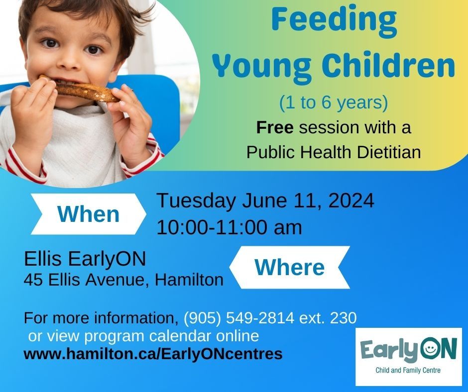 Feeding Young Children (1 to 6 years old)