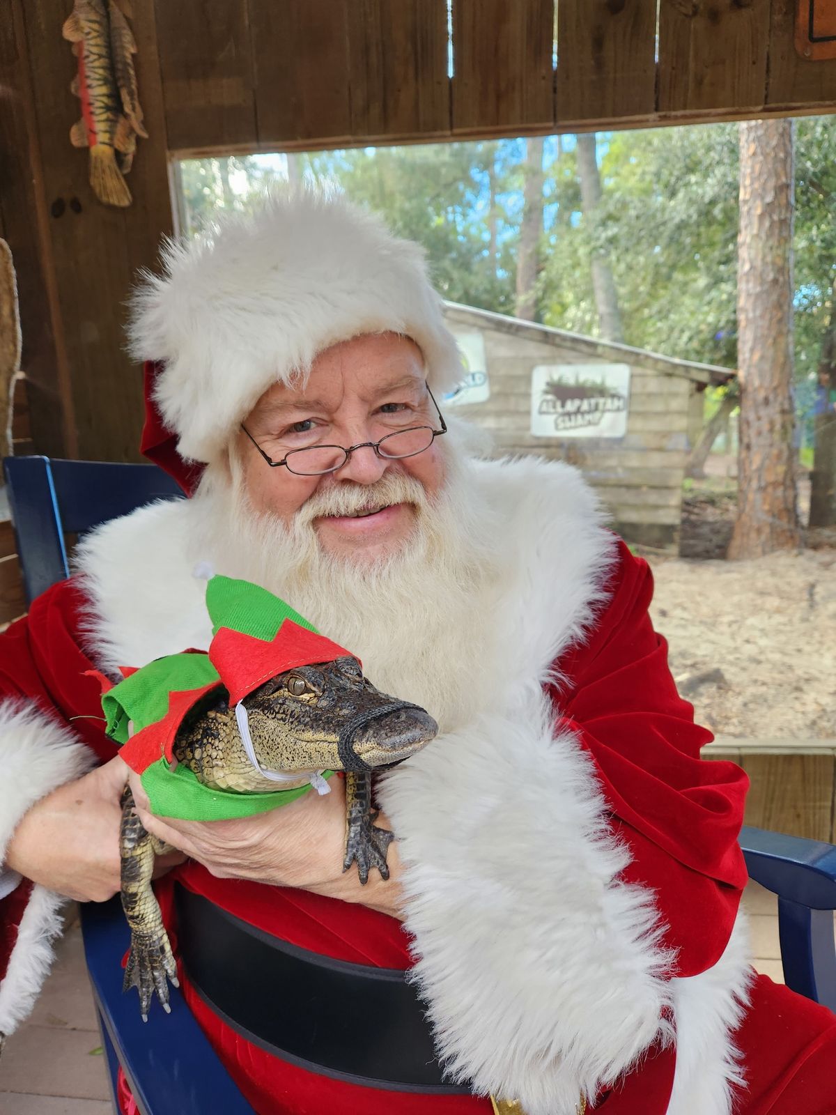 Cajun Christmas - Photos with Santa