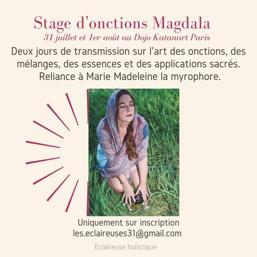 Stage d'onctions Magdala