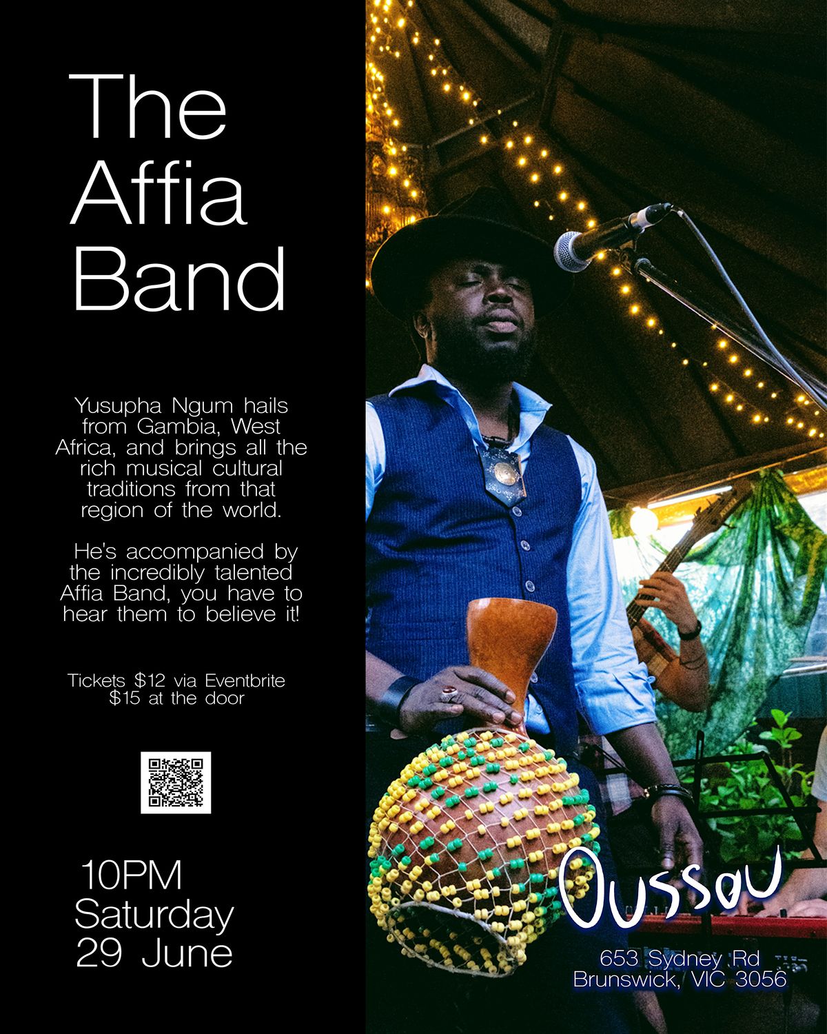 The Affia Band @ BAR OUSSOU!