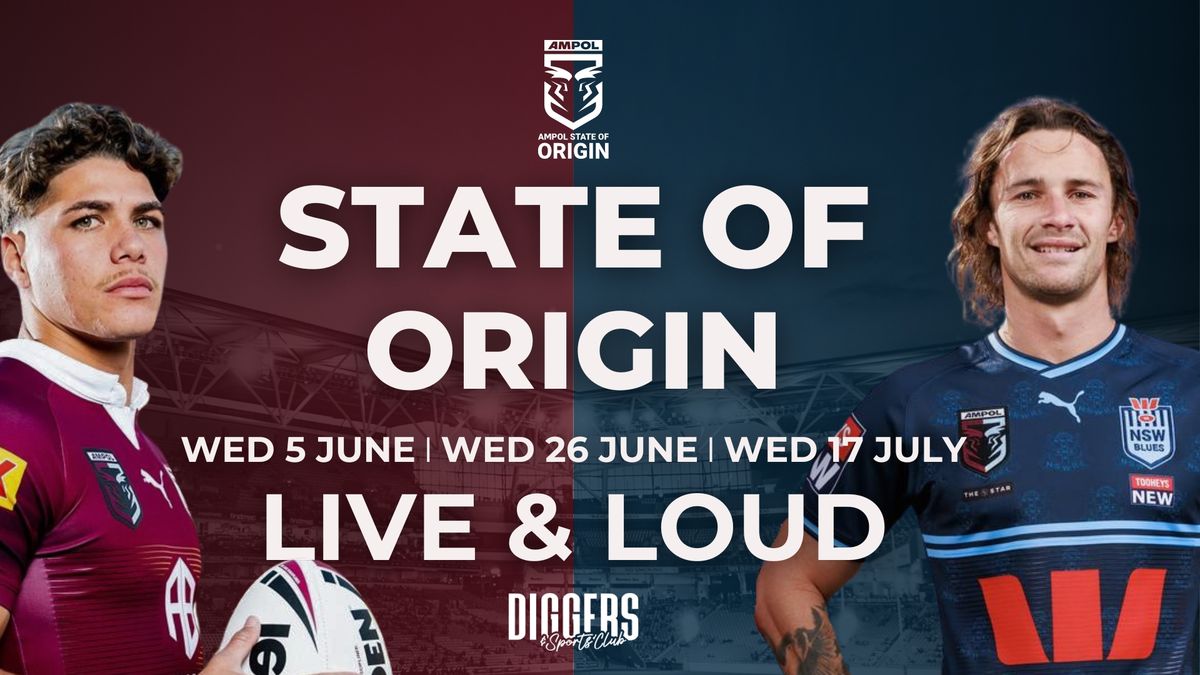 State of Origin - Diggers & Sports 