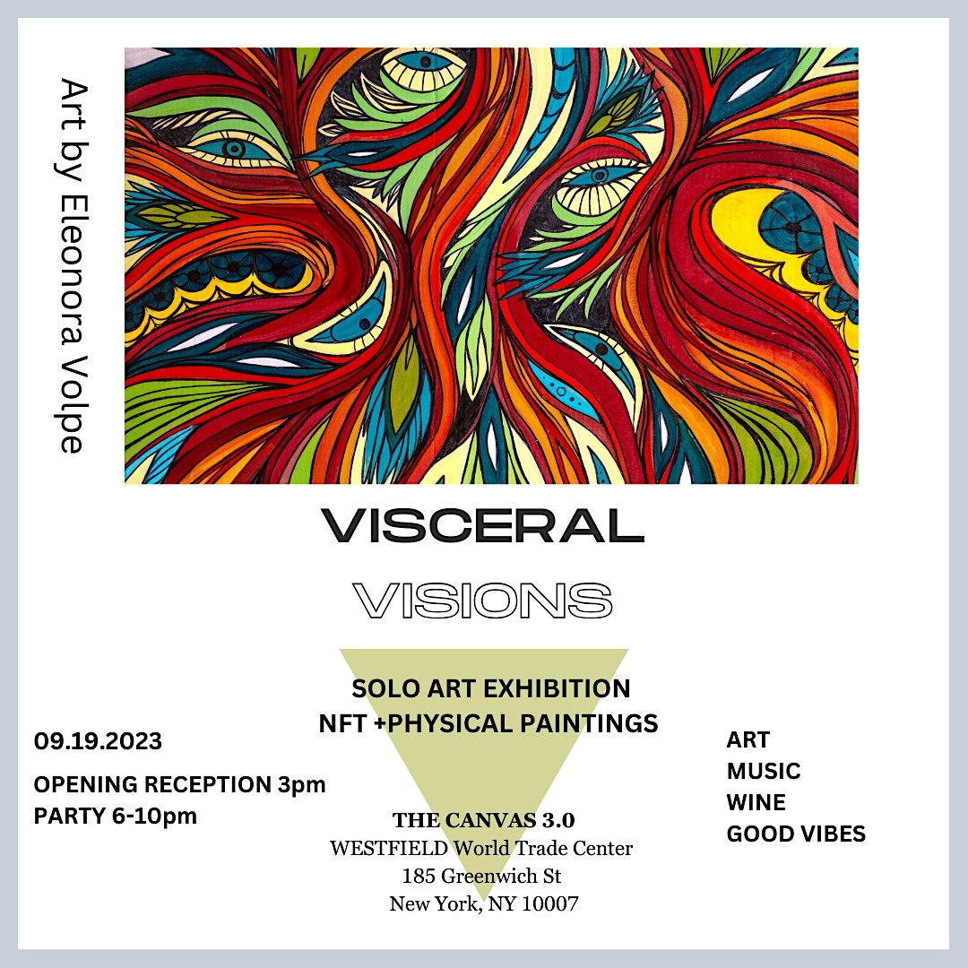 Visceral Visions: Ethereal Paintings by Eleonora Volpe at The Canvas 3.0