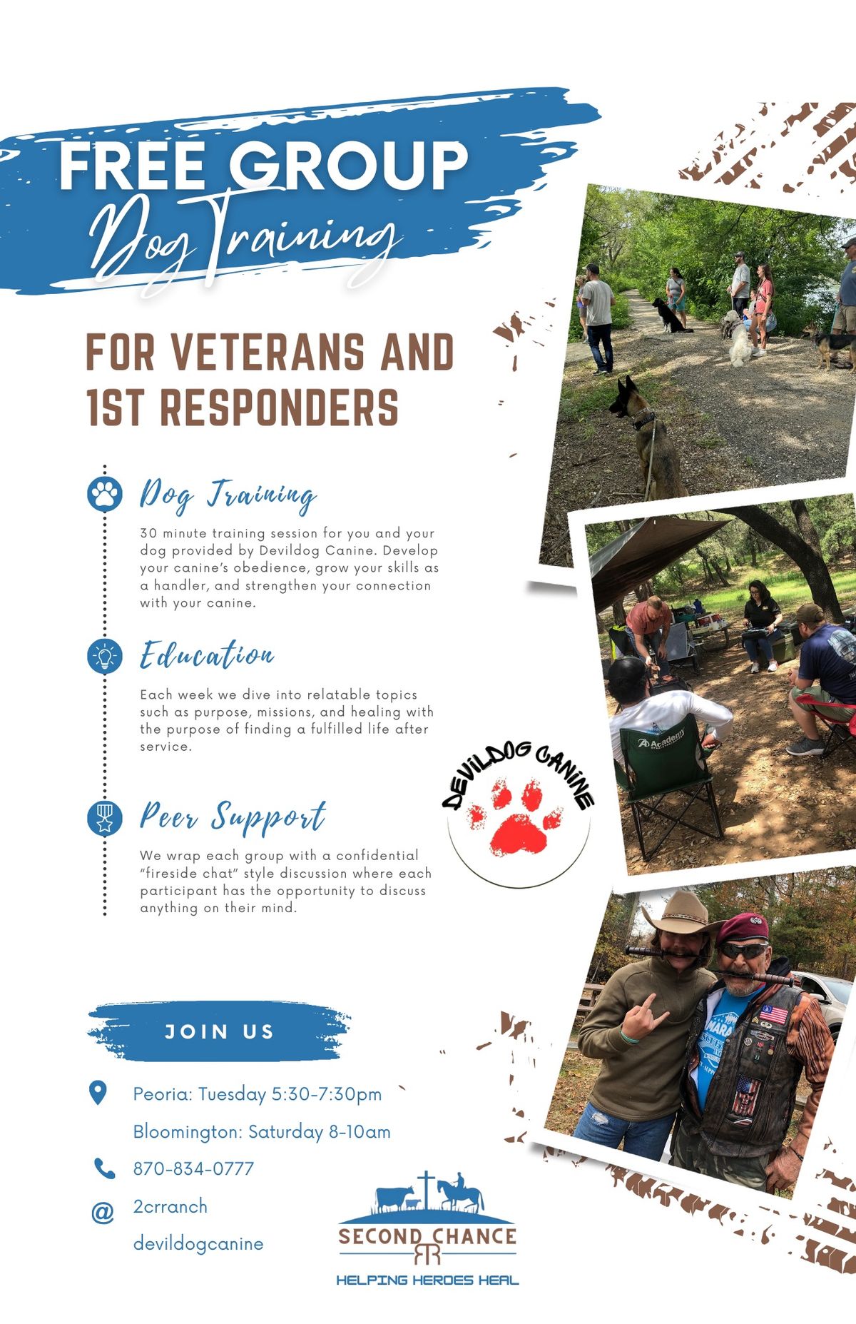 Bloomington Veterans\/First Responder Group